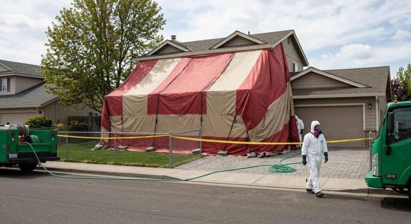 Tent Fumigation in Marietta, GA